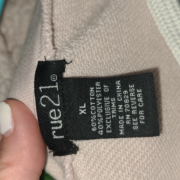 Womens Sweatshirt from RUE 21 Size XL - Picture 2 of 2